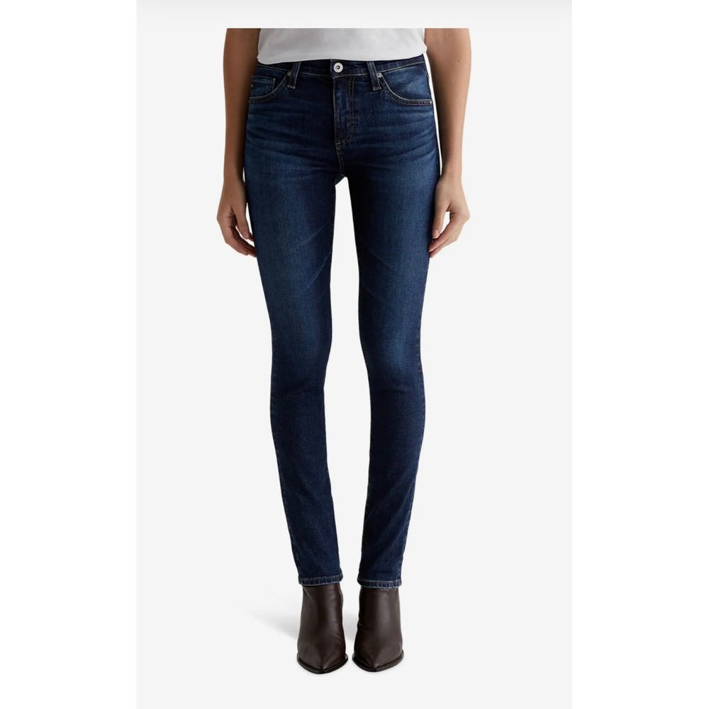 AG Adriano Goldschmied Jeans Size 28 The Stilt Cigarette Leg Dark Wash Denim 💙